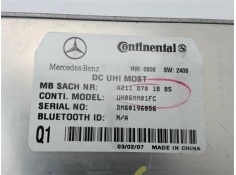 Recambio de centralita antena para mercedes-benz clase m (bm 164) 3.0 ml 320 cdi (164.122) referencia OEM IAM A2118701885  