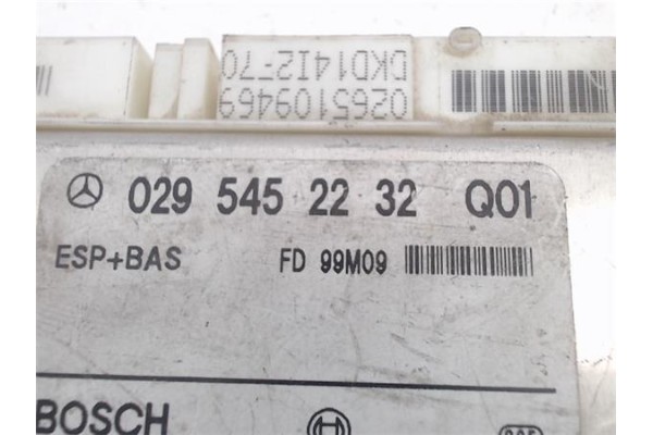 Recambio de centralita abs para mercedes-benz clase s (bm 140) berlina referencia OEM IAM 0295452232  