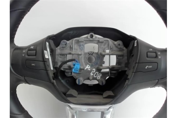 Recambio de volante para peugeot 208 referencia OEM IAM 96750123ZD 28336359  Recambio de volante para peugeot 208 referencia OEM IAM 96750123ZD 28336359