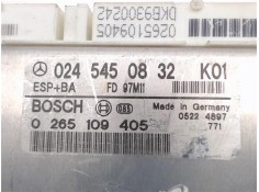 Recambio de centralita abs para mercedes-benz clase e (bm 210) berlina 3.2 320 (210.055) referencia OEM IAM 0245450832  