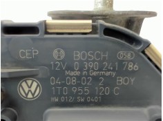 Recambio de motor limpiaparabrisas delantero para volkswagen touran (1t1) referencia OEM IAM 1T0955120C  