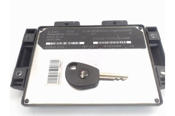 Recambio de centralita para citroen berlingo 1.9 d top combi referencia OEM IAM (R04080035B) (9650360280) (9650359580/DWLC12) 