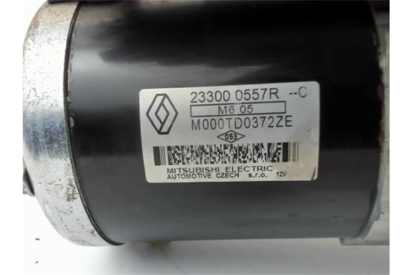 Recambio de motor arranque para renault megane iii berlina 5p 1.2 bose edition referencia OEM IAM 233000557R M000TD0372ZE 233000