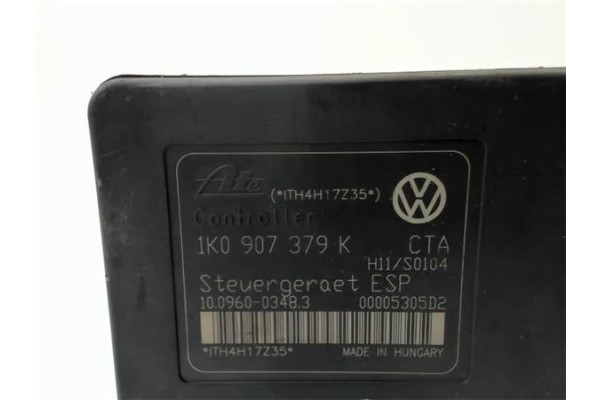 Recambio de nucleo abs para volkswagen touran (1t1) 1.9 tdi referencia OEM IAM 1K0907379K 1K0614517H 