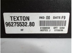 Recambio de centralita cierre para citroen xantia berlina 2.0 hdi 90/110 attraction referencia OEM IAM 9627553280 91696558 