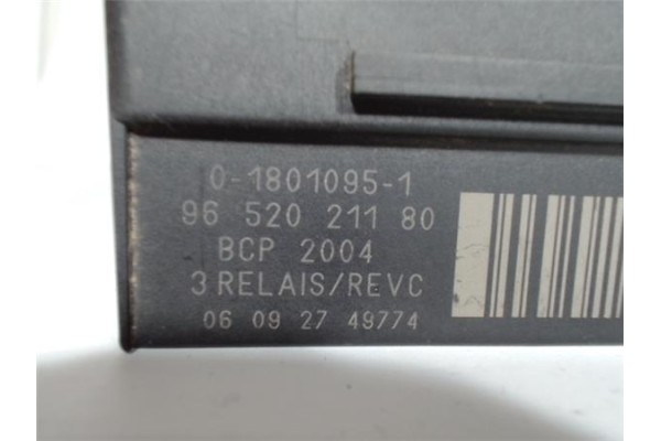 Recambio de caja precalentamiento para citroen c2 1.4 sx referencia OEM IAM 9652021180 018010951 