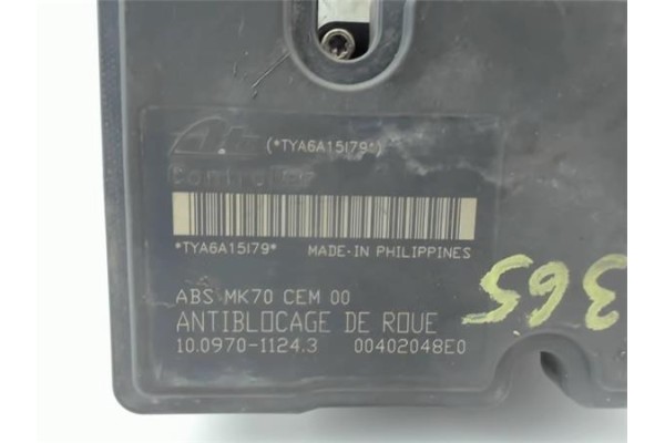 Recambio de nucleo abs para citroen c3 1.4 hdi referencia OEM IAM 9658260080 00402048E0 