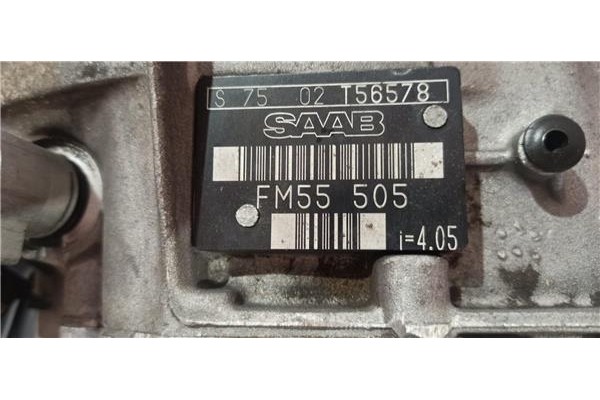 Recambio de caja cambios manual para saab 9-3 berlina 2.0 turbo referencia OEM IAM FM55505  