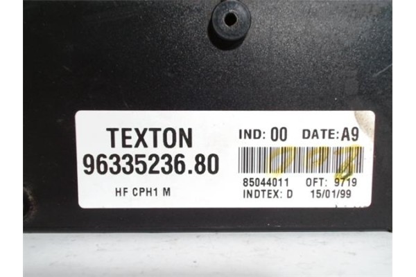 Recambio de centralita cierre para citroen xsara berlina 2.0 hdi attraction (66kw) referencia OEM IAM 9633523680 85044011 