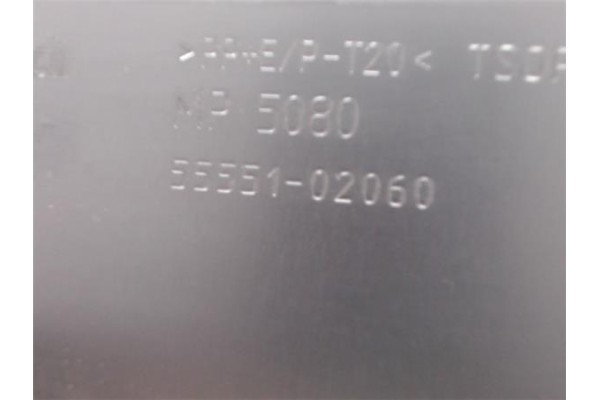 Recambio de guantera salpicadero para toyota corolla (e12) 2.0 d-4d referencia OEM IAM 5555102060  