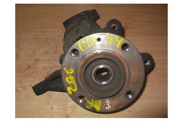 Recambio de mangueta delantero derecha para peugeot 206 berlina (1998) 1.9 d referencia OEM IAM   