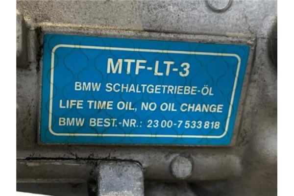 Recambio de caja cambios manual para bmw serie 1 berlina (e81/e87) 2.0 118d referencia OEM IAM 23007533818 MTFLT3 