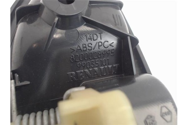 Recambio de manilla int. puerta delantero derecha para renault clio ii fase i (b/cb0) 1.2 (b/cb0f, b/cb0a, b/cb10, b/cb1k, b/cb2 Recambio de manilla int. puerta delantero derecha para renault clio ii fase i (b/cb0) 1.2 (b/cb0f, b/cb0a, b/cb10, b/cb1k, b/cb2