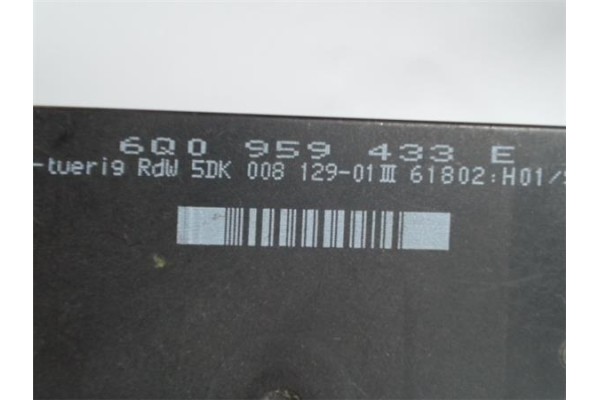 Recambio de centralita para seat ibiza (6l1) 1.9 reference referencia OEM IAM 6Q0959433E 5DK008129 
