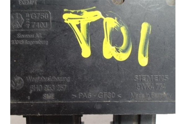 Recambio de centralita para seat ibiza (6k1) 1.9 sports limited referencia OEM IAM 6H0953257 5WK4774 