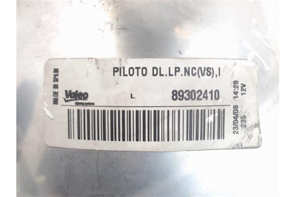 Recambio de intermitente delantero izquierdo para nissan serena (c23m) referencia OEM IAM  89302410 
