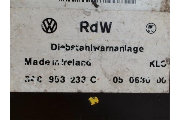 Recambio de centralita para seat ibiza (6k1) 1.9 gt referencia OEM IAM 3A0 953 233 C 05063000 