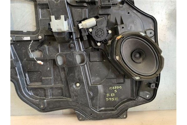 Recambio de mecanismo elevalunas delantero izquierdo para mazda 5 2.0 referencia OEM IAM GJ6A5958XF  