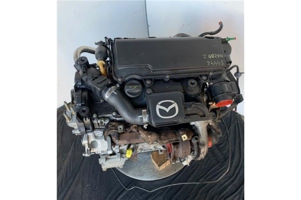 Recambio de motor completo para mazda 2 (b2w) 1.4 cd referencia OEM IAM F6JA  