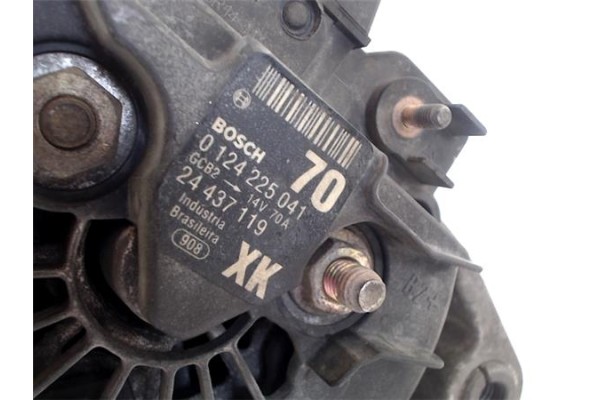 Recambio de alternador para opel agila 1.2 básico referencia OEM IAM 24437119 0124225022 6204179 , OPEL | 93177835 , OPEL | 9056