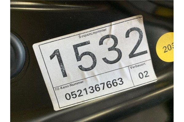 Recambio de elevalunas electrico delantero izquierdo para volkswagen passat berlina (3c2) 2.0 tdi 16v referencia OEM IAM 1K09597