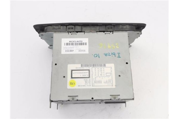 Recambio de radio / cd para seat ibiza berlina (6j5) 1.4 tsi referencia OEM IAM 6J0035153B 8,15765E+12 