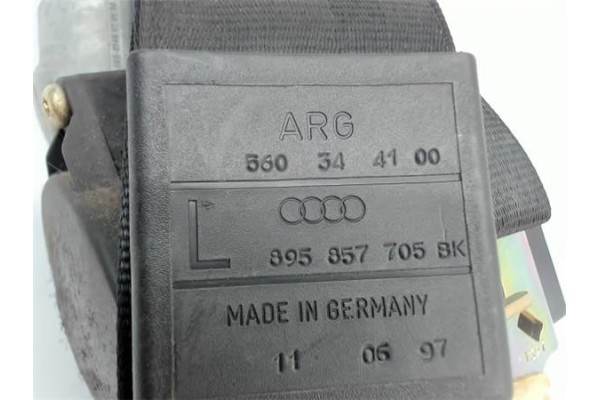 Recambio de cinturon seguridad delantero izquierdo para audi a3 (8l) referencia OEM IAM 895657705BK  