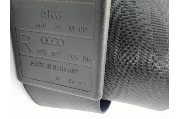 Recambio de cinturon seguridad trasero izquierdo para audi a3 (8l) referencia OEM IAM 895857706bk  
