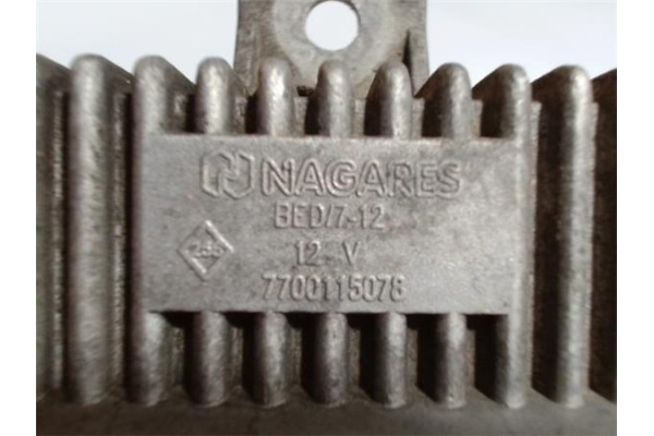Recambio de caja precalentamiento para renault scenic i (ja...) 1.9 dti authentique referencia OEM IAM 7700115078 BED712 3M5T12A