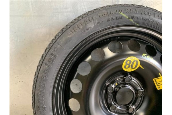 Recambio de llanta rueda repuesto para opel astra j 1.6 referencia OEM IAM 13259230  