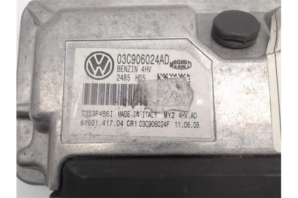 Recambio de centralita para volkswagen polo (9n3) 1.4 advance referencia OEM IAM (03C906024AD) (6160141704) 