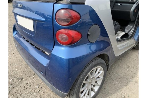 Recambio de paragolpes trasero para smart fortwo coupe 1.0 fortwo coupe (52kw) referencia OEM IAM A4516470084C22A  
