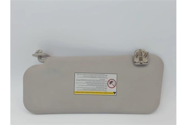 Recambio de parasol derecho para peugeot 207 1.6 hdi referencia OEM IAM 16064158BJ  