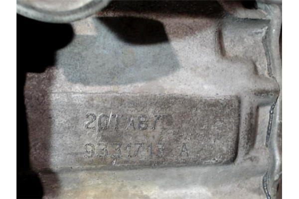 Recambio de caja cambios manual para peugeot 206 1.9 d referencia OEM IAM 20TA87  