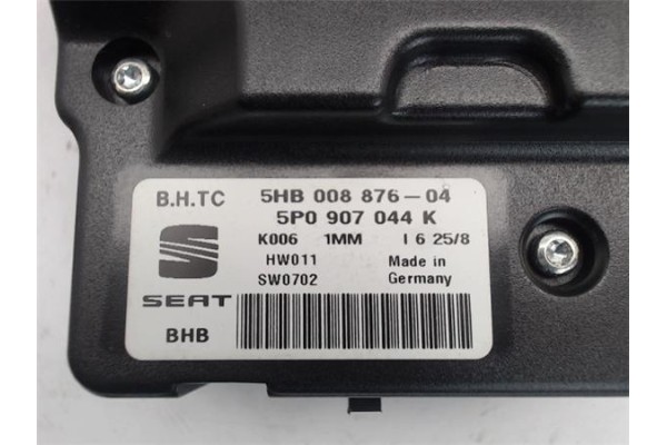 Recambio de mandos climatizador para seat altea (5p1) referencia OEM IAM (5P0907044K) (5HB008876-04) 