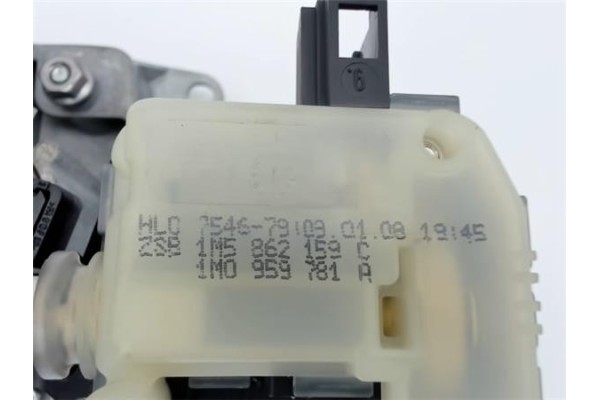 Recambio de maneta exterior porton para seat ibiza (6l1) 1.4 fresh referencia OEM IAM 1M5862159C 1M0959781A 