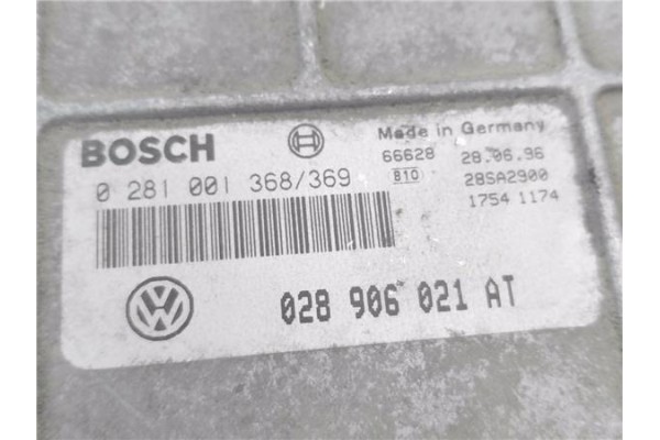 Recambio de centralita para volkswagen passat berlina (3a2) 1.9 tdi referencia OEM IAM 028906021AT 0281001368 