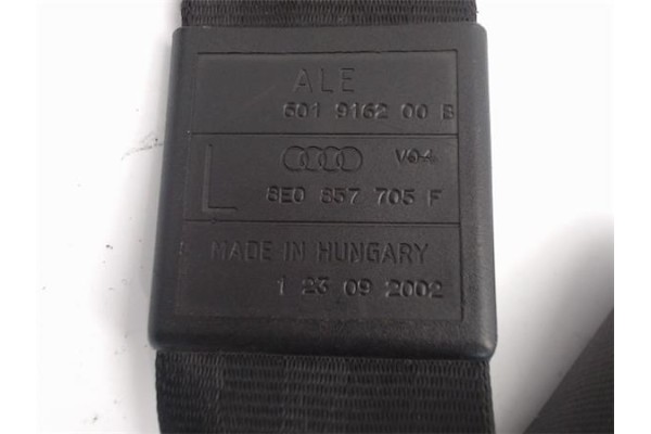 Recambio de cinturon seguridad delantero izquierdo para audi a4 avant (8e) referencia OEM IAM 8E0857705F 601916200B 