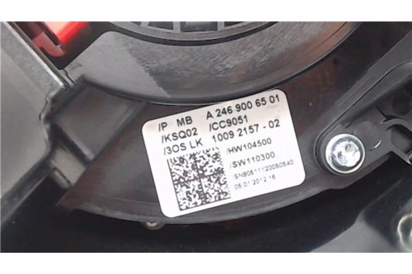 Recambio de mando intermitencia para mercedes-benz clase b (bm 246) 1.8 b 200 cdi (246.201) referencia OEM IAM A24690065019051 A