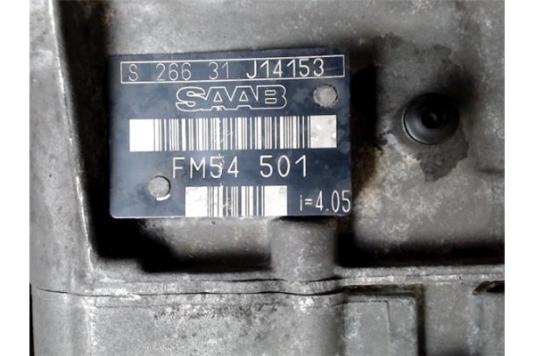 Recambio de caja cambios manual para saab 900 berlina 2.3 -16 referencia OEM IAM FM54501  