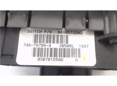 Recambio de mando elevalunas delantero izquierdo para chrysler voyager (rg) 2.5 crd referencia OEM IAM 746797084  
