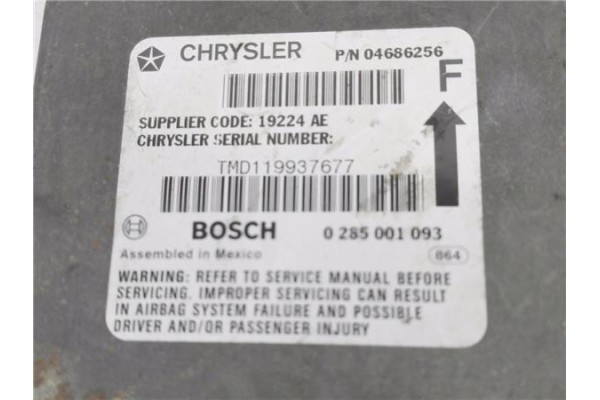Recambio de centralita para chrysler voyager gs 2.5 td referencia OEM IAM 4686256 285001093 