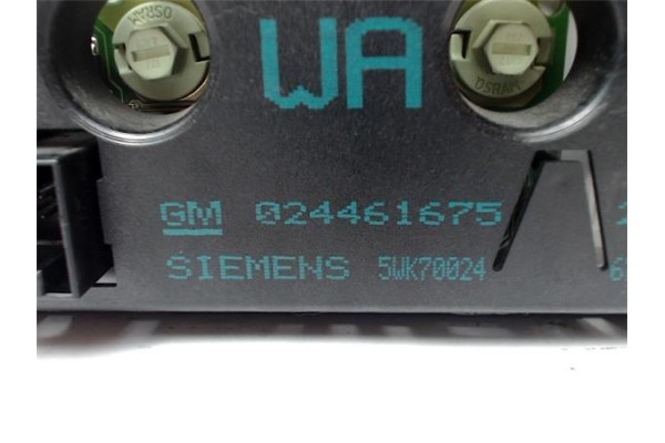 Recambio de reloj horario para opel agila 1.2 básico referencia OEM IAM 024461675 5WK70024 