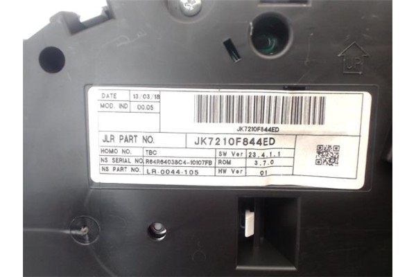 Recambio de cuadro completo para land rover discovery sport 2.0 basis fwd referencia OEM IAM LR0044002  