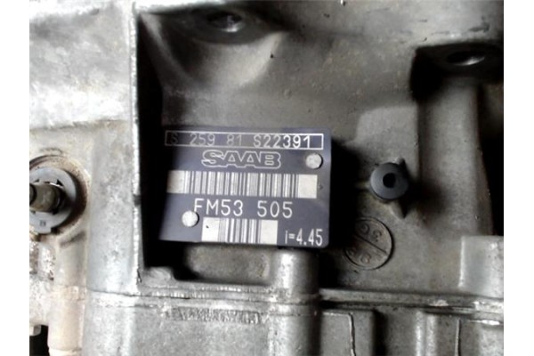 Recambio de caja cambios manual para saab 9-3 berlina 2.0 i referencia OEM IAM FM53505  