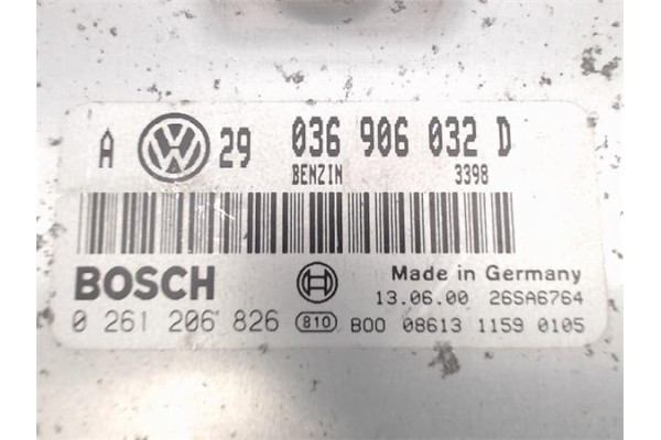 Recambio de centralita para volkswagen golf iv berlina (1j1) 1.4 spirit referencia OEM IAM (036906032D) (0261206826) 