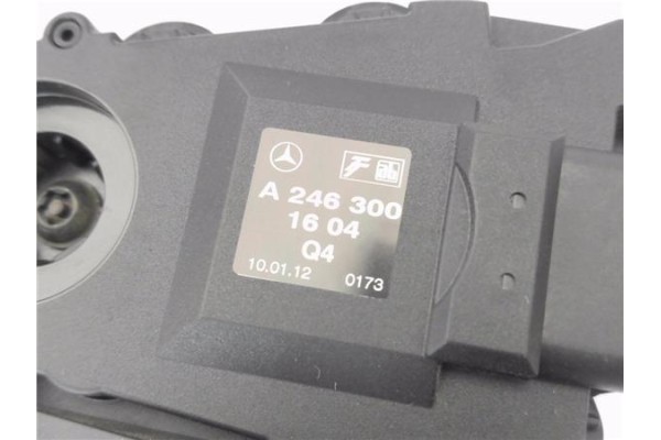 Recambio de pedal acelerador para mercedes-benz clase b (bm 246) 1.8 b 200 cdi (246.201) referencia OEM IAM A2463001404  
