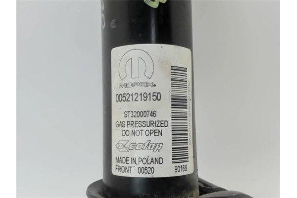 Recambio de amortiguador delantero izquierdo para fiat ii tipo (356) berlina 1.3 easy referencia OEM IAM 0052072082  