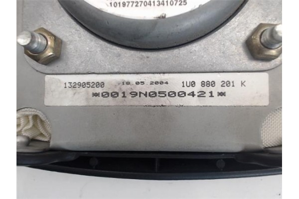 Recambio de airbag volante para skoda octavia berlina (1u2) referencia OEM IAM 132905200  