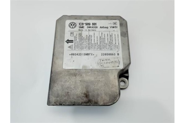 Recambio de centralita airbag para skoda octavia berlina (1z3) referencia OEM IAM 1C0909601  